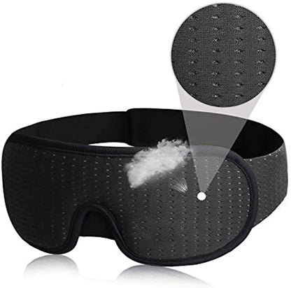 DOMCE-Masque de sommeil 3D pour un obscurcissement total